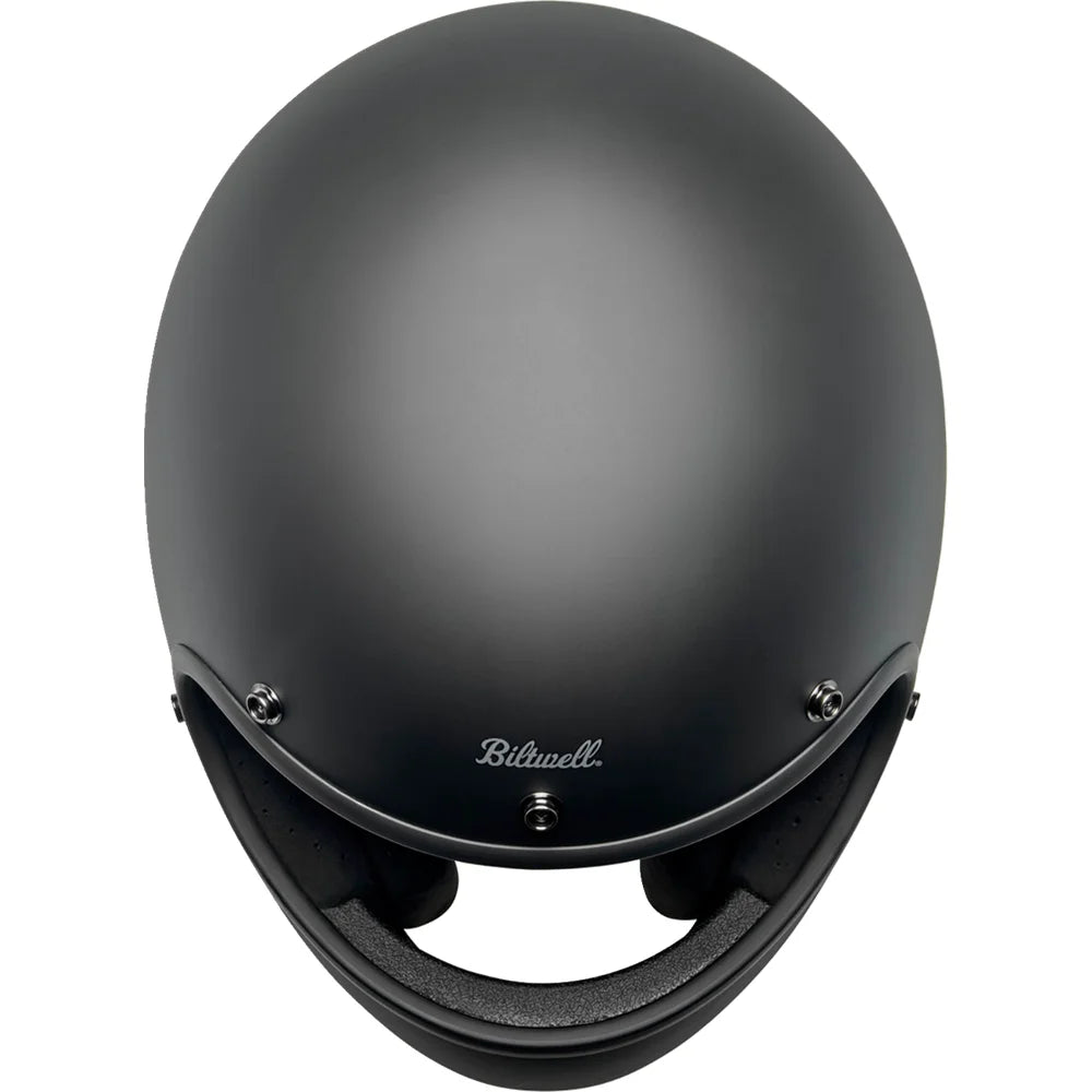 Casco gringo plano negro