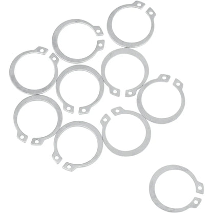 Kit de arandela/anillo elástico del contraeje - Anillo elástico - Paquete de 10 - Kawasaki/Suzuki