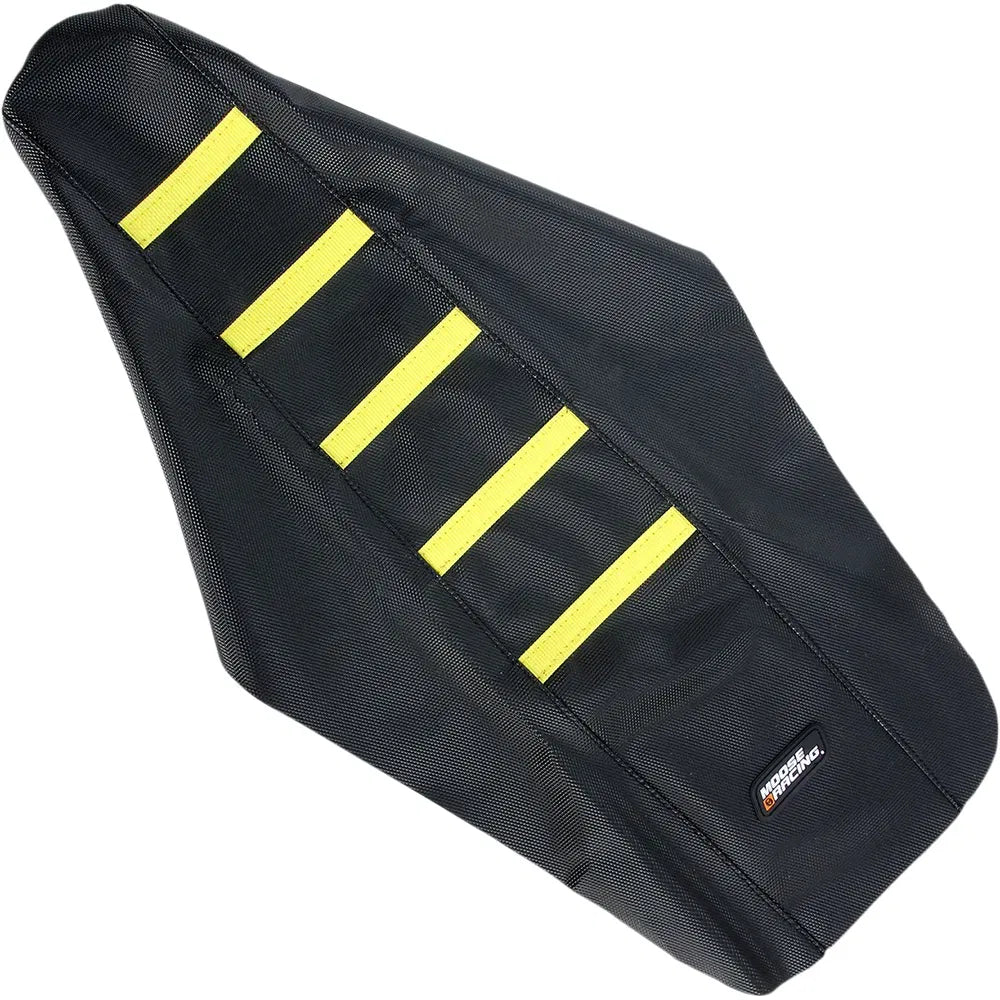 Ribbed Seat Cover - Yellow - Suzuki