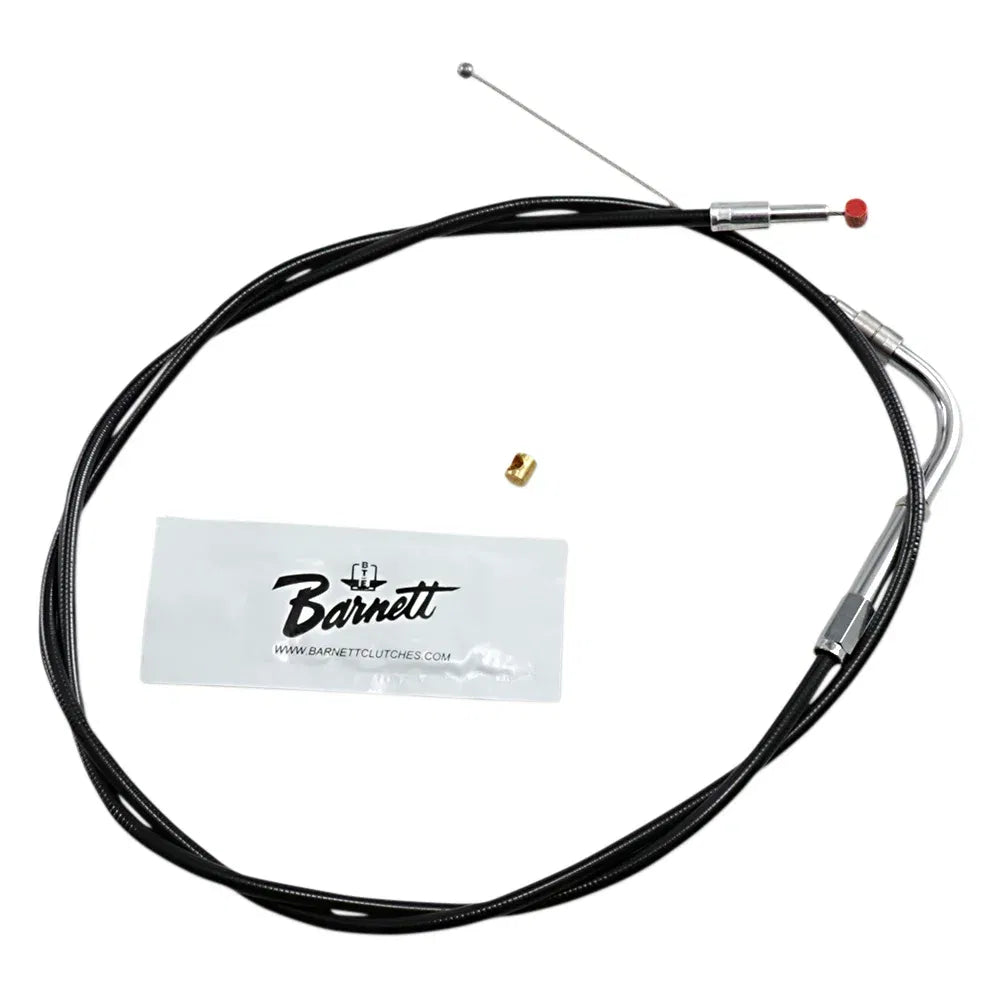 Cable de acelerador/ralentí de vinilo negro