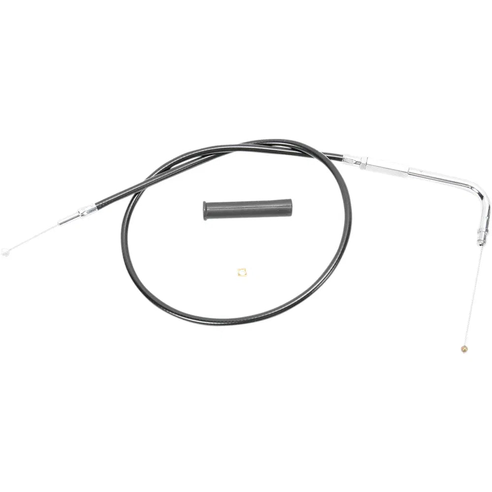 Cable de acelerador/ralentí de vinilo negro