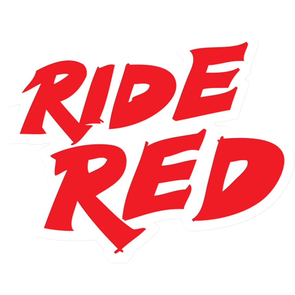 Decal Sheet - 24" - Ride Red