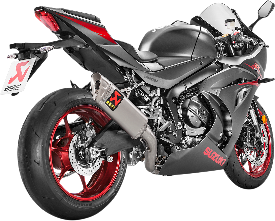 Escape Akrapovic - Race Exhaust - Stainless Steel/Titanium