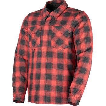 Chamarra de franela Icon Fallblock - Rojo