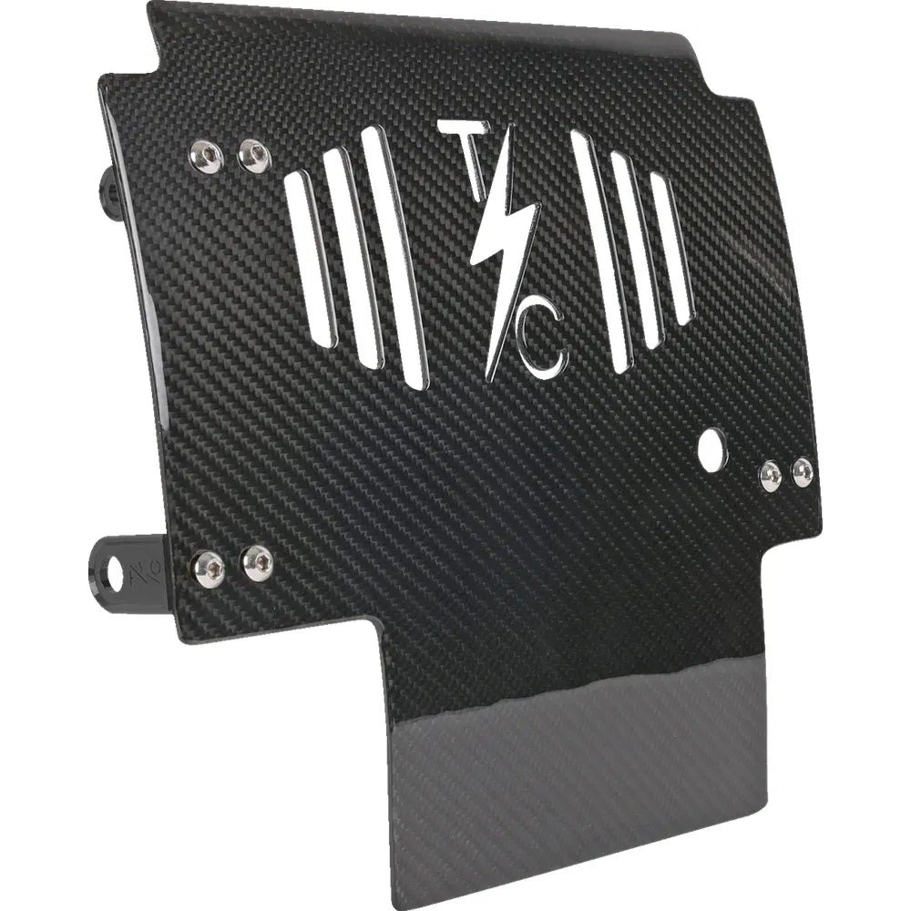 Placa protectora de fibra de carbono