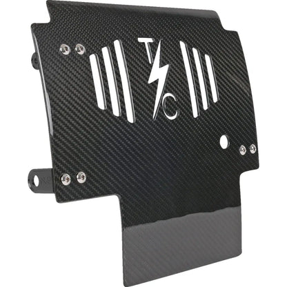 Placa protectora de fibra de carbono