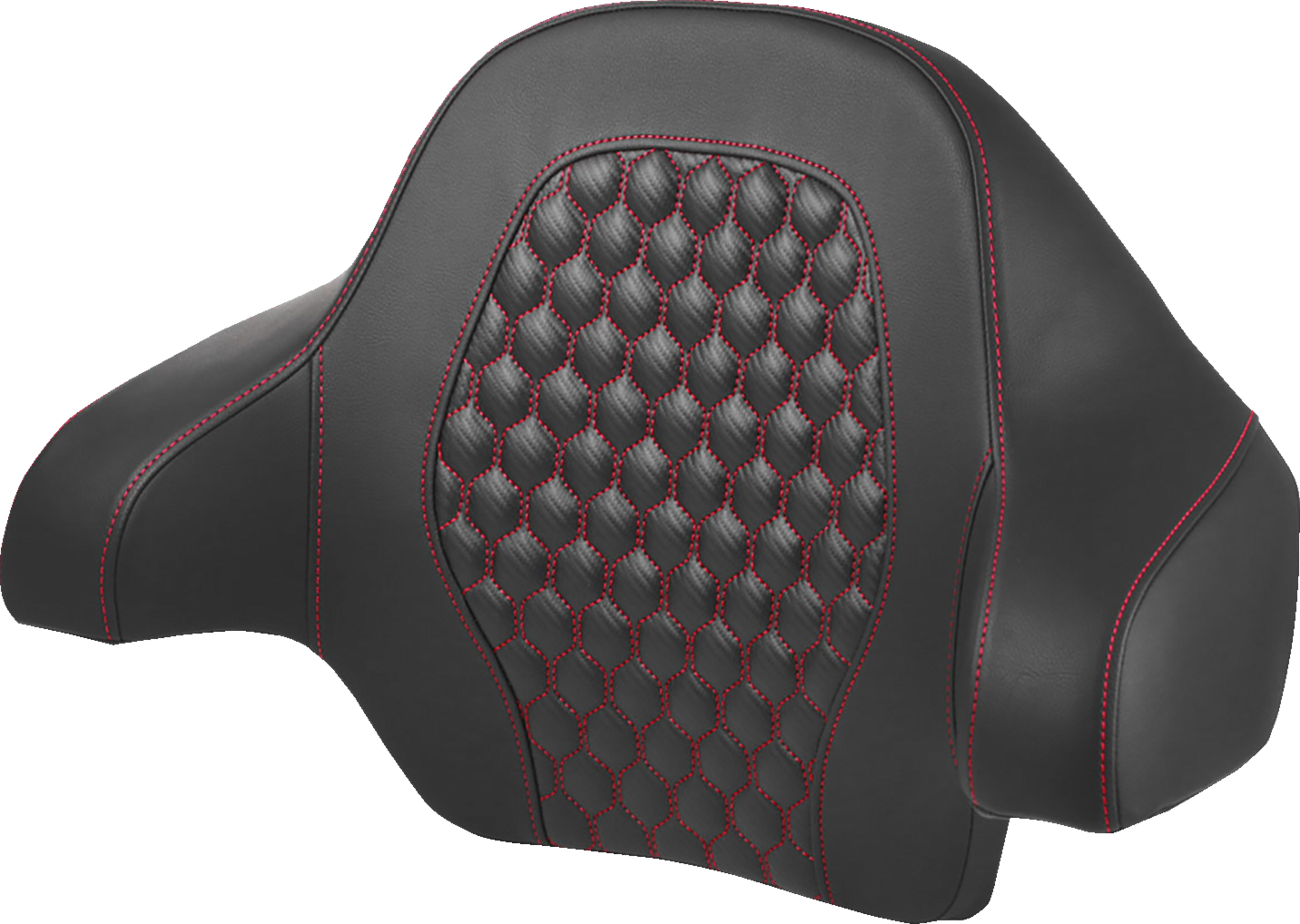 Almohadilla de respaldo Honeycomb Tour Pack - Almohadilla de respaldo Tour Pack - Honeycomb - Costuras rojas - FL '14-'24