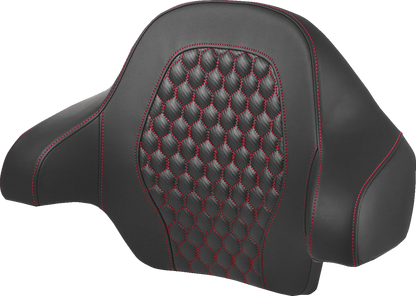 Almohadilla de respaldo Honeycomb Tour Pack - Almohadilla de respaldo Tour Pack - Honeycomb - Costuras rojas - FL '14-'24