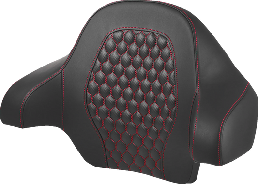 Almohadilla de respaldo Honeycomb Tour Pack - Almohadilla de respaldo Tour Pack - Honeycomb - Costuras rojas - FL '14-'24