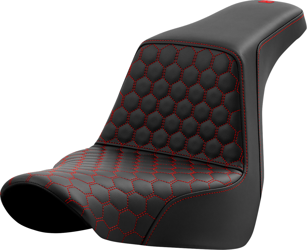 Asiento elevado tipo panal - Asiento elevado - Panal - Costuras rojas - FL/FX '18-'24