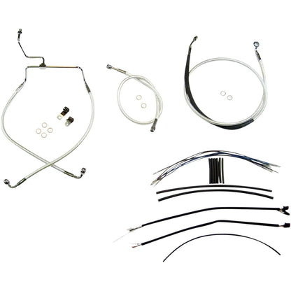 Kit de instalación de manubrio de diseñador Sterling Chromite II® - Kit de instalación de manubrio de diseñador Sterling Chromite II® - 15"-17" - FLHR '17-'19