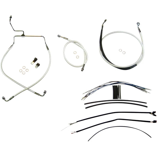Kit de instalación de manubrio de diseñador Sterling Chromite II® - Kit de instalación de manubrio de diseñador Sterling Chromite II® - 15"-17" - FLHR '17-'19