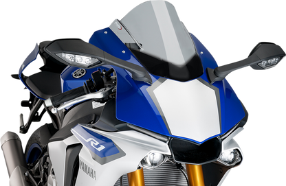 Parabrisas Z-Racing - Parabrisas de carrera - 13-1/4" - Ahumado - YZF-R1