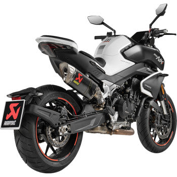 Escape Akrapovic - Slip-On Line Muffler - Carbon Fiber - CF Moto 800NK