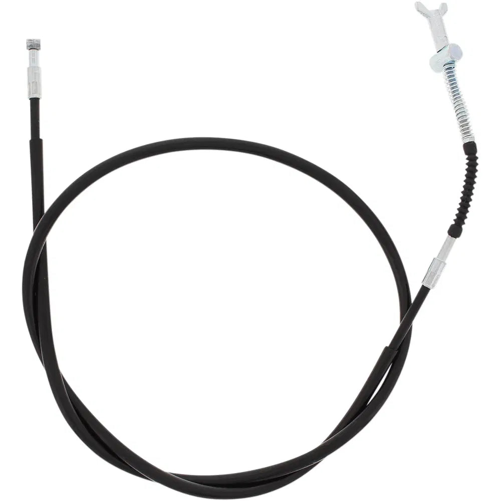 Cable de freno de vinilo negro.
