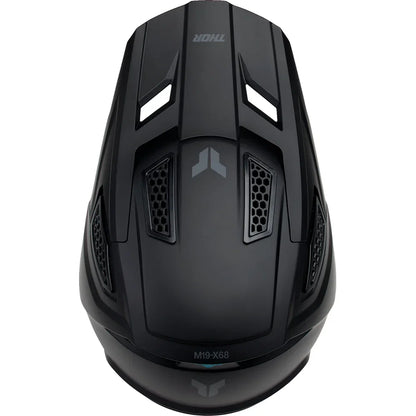 Casco fleet blackout negro mate