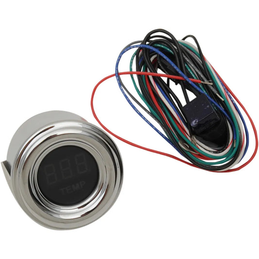 1-7/8" MPH 4000 Series Oil Temperature Gauge - Red Display