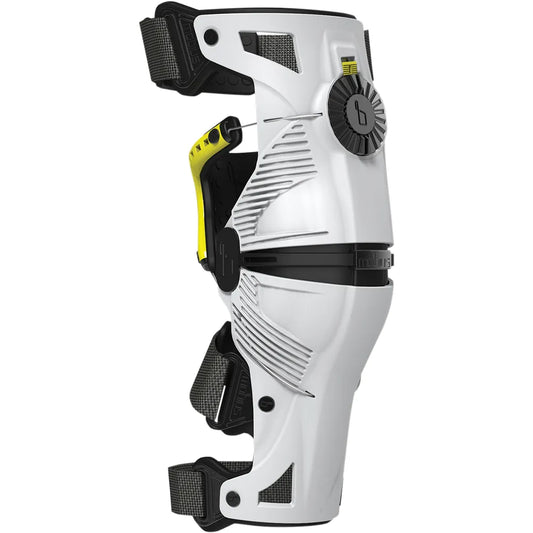 X8 Knee Braces - White/Yellow - Small