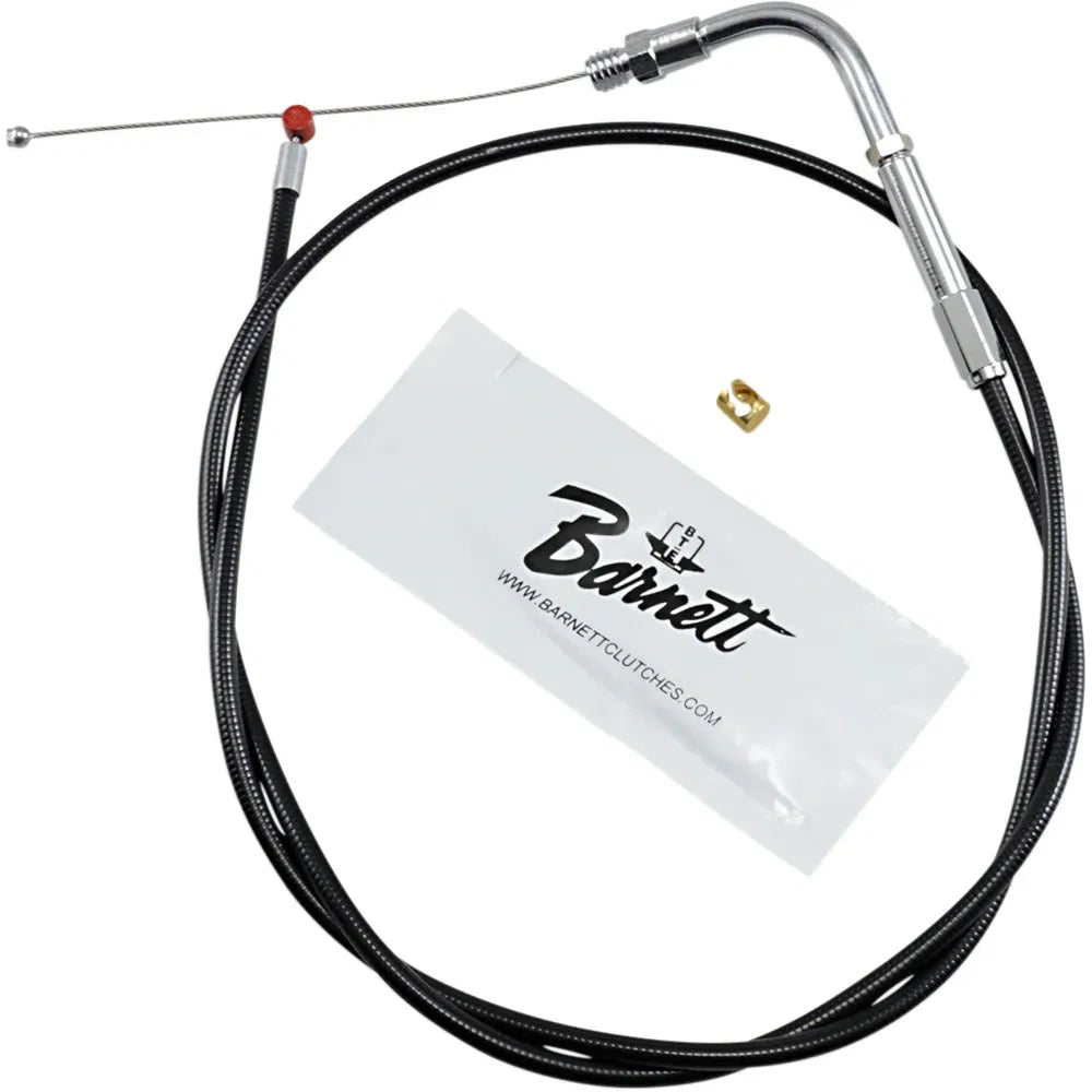 Cable de acelerador/ralentí de vinilo negro