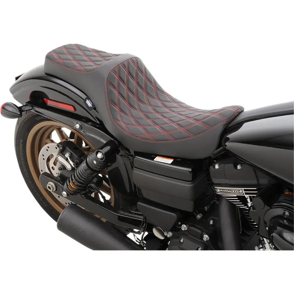 Asiento Predator III-Estilo Double Diamond - Rojo