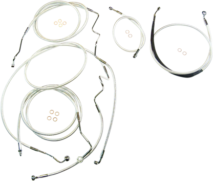 Kit de instalación de manubrio de diseñador Sterling Chromite II® - Kit de instalación de manubrio de diseñador Sterling Chromite II® - 10" - '14-'16 FLH