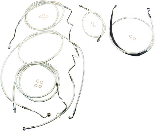 Kit de instalación de manubrio de diseñador Sterling Chromite II® - Kit de instalación de manubrio de diseñador Sterling Chromite II® - 10" - '14-'16 FLH