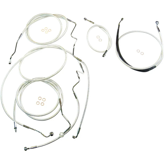 Kit de instalación de manubrio de diseñador Sterling Chromite II® - Kit de instalación de manubrio de diseñador Sterling Chromite II® - 10" - '14-'16 FLH