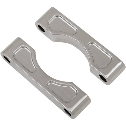 Bloque de montaje para guardabarros delantero Hugger - Bloques de montaje para guardabarros delantero Hugger - Para ruedas de 16"/17"/18"/19" - Cromado