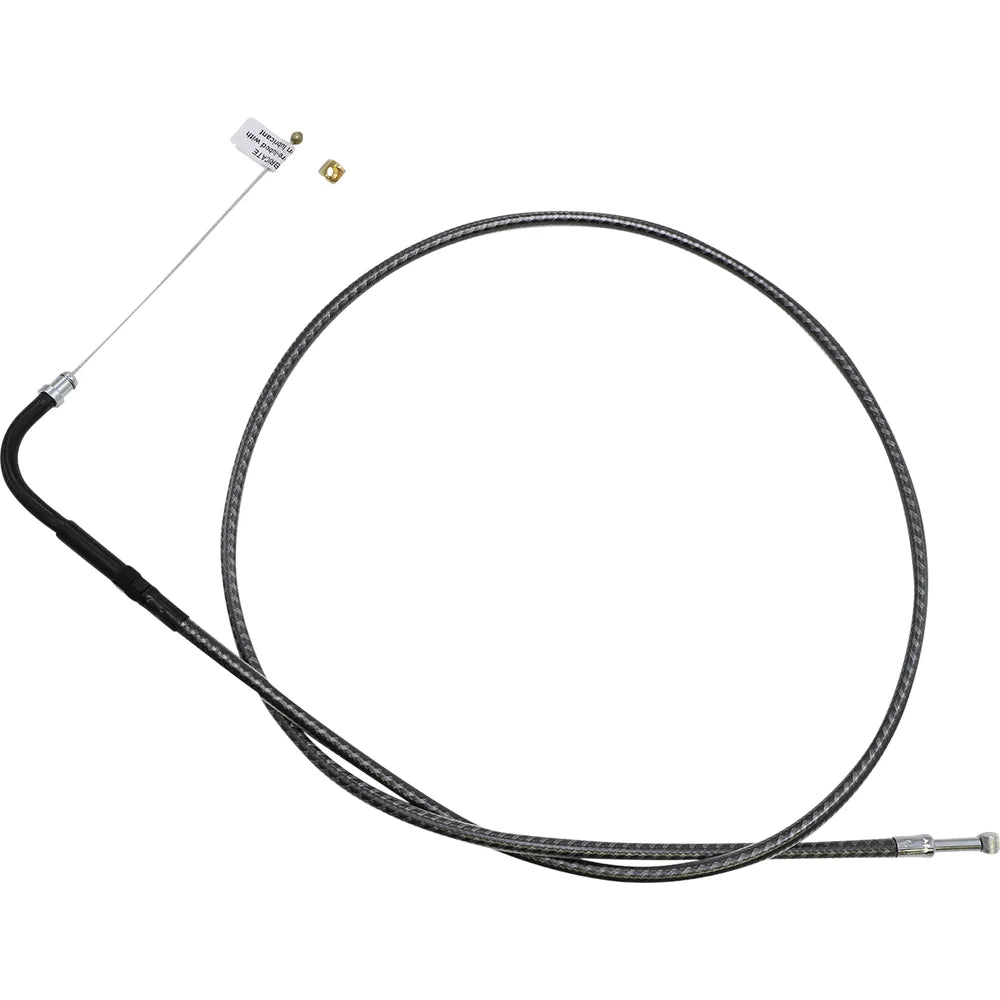 Cable trenzado de acelerador/ralentí KARBONFIBR - Cable trenzado de acelerador KARBONFIBR - 39-1/2"