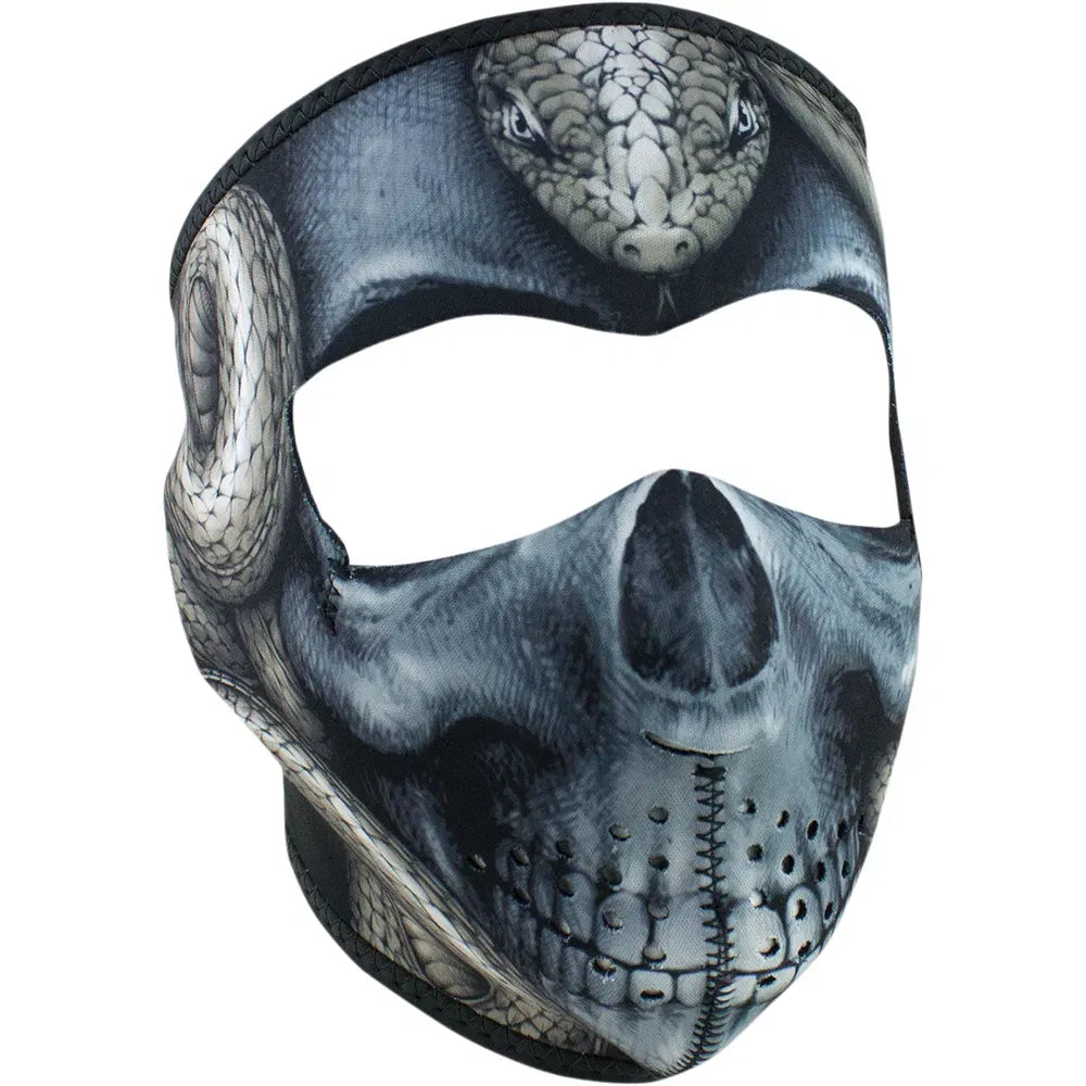 Full-Face Mask - Snake Skull