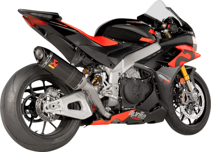 Escape Akrapovic - Evolution Line Exhaust System - Titanium/Carbon Fiber - RSV4
