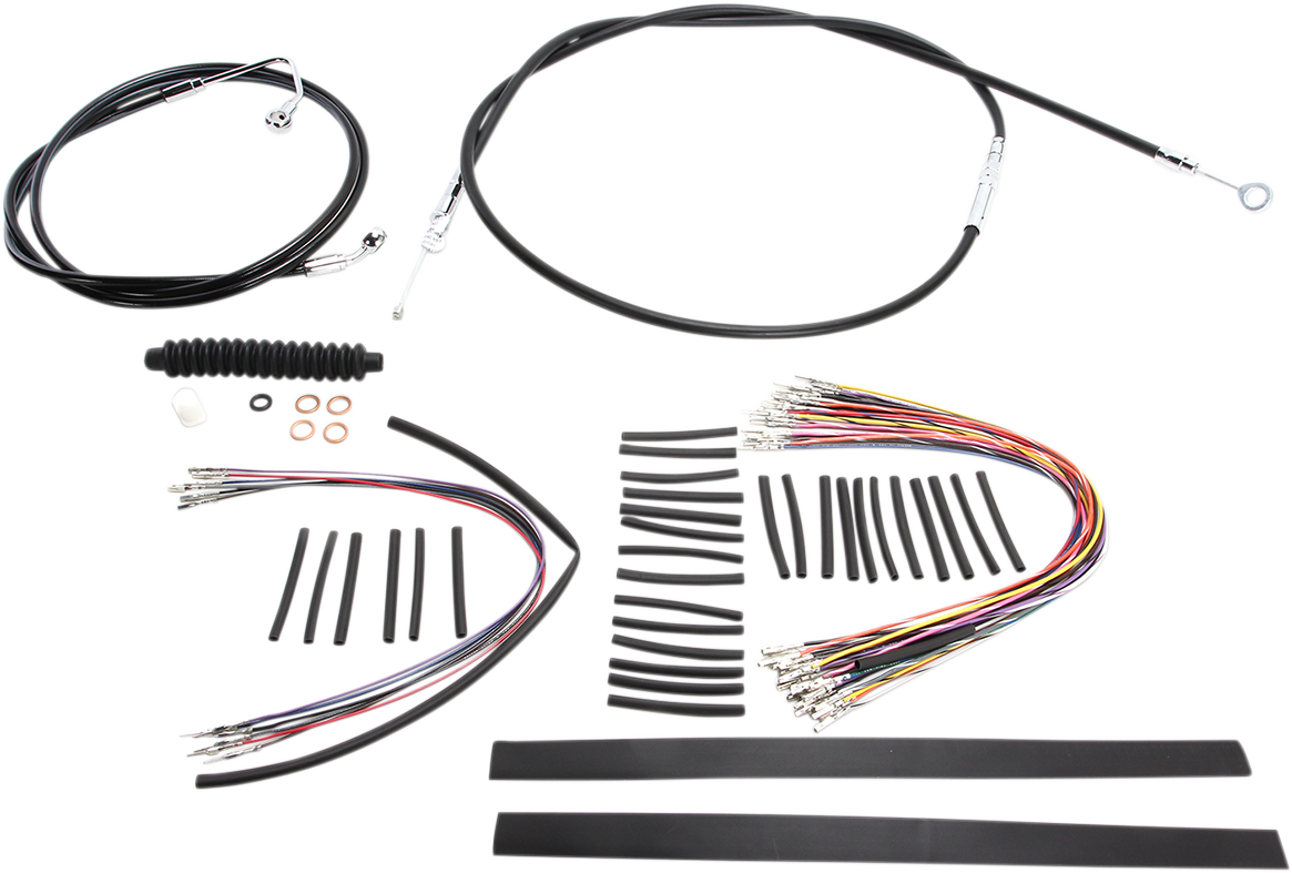 Kit de instalación de manillar XR - Kit de instalación de manillar XR - Colgadores Ape de 15"-17" - Touring '08-'13 - Negro