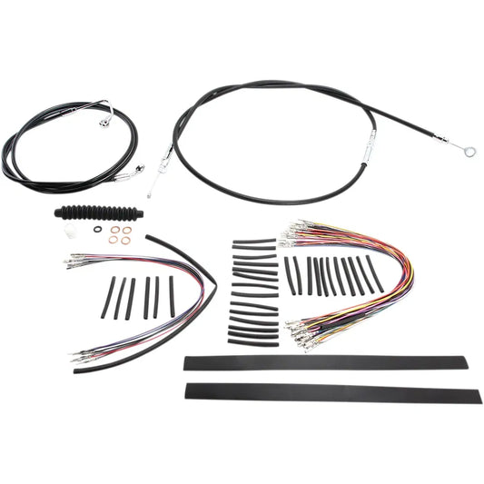 Kit de instalación de manillar XR - Kit de instalación de manillar XR - Colgadores Ape de 15"-17" - Touring '08-'13 - Negro