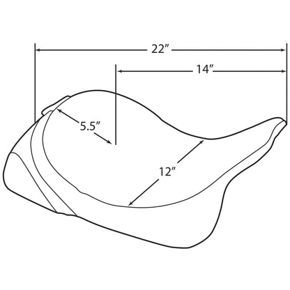 Asiento individual compatible con respaldo: costura suave