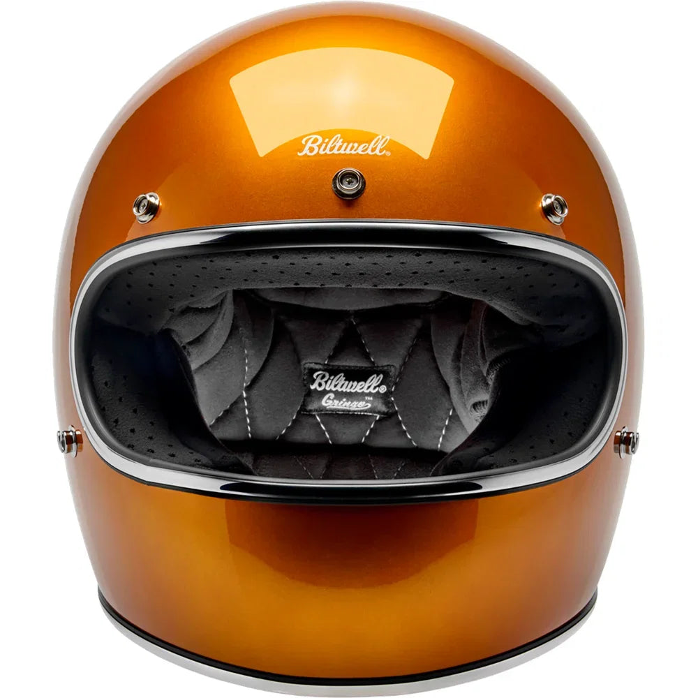 Casco gringo metálico sunburst