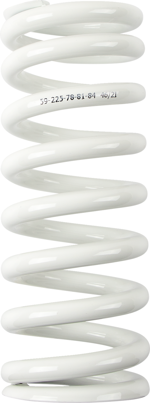 Resorte de choque - Resorte de choque - 59 mm OD - 78/81/84 n/mm - Blanco