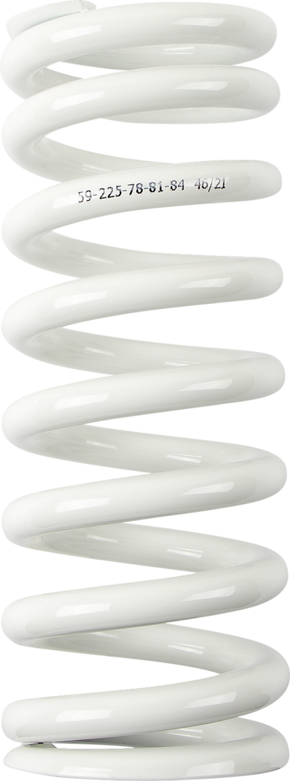 Resorte de choque - Resorte de choque - 59 mm OD - 78/81/84 n/mm - Blanco