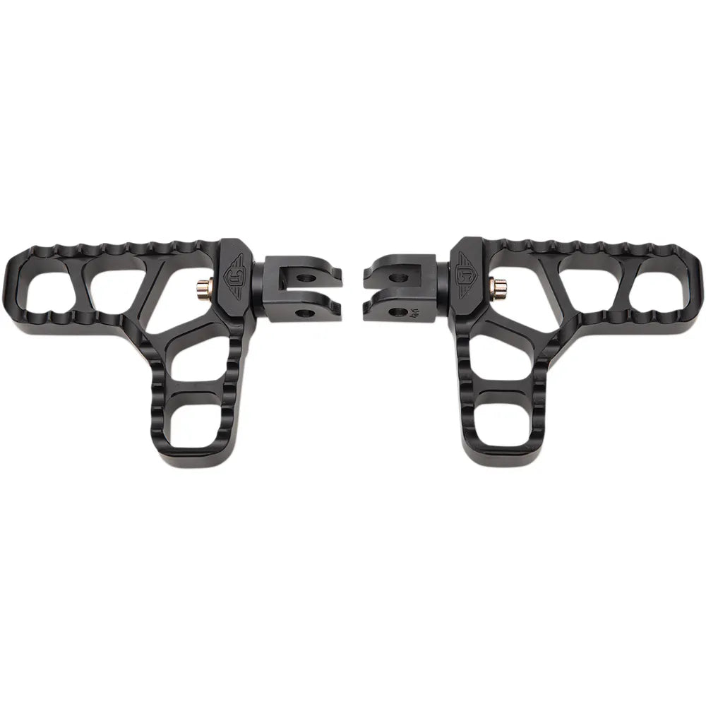 Heel Peg - Serrated - Black