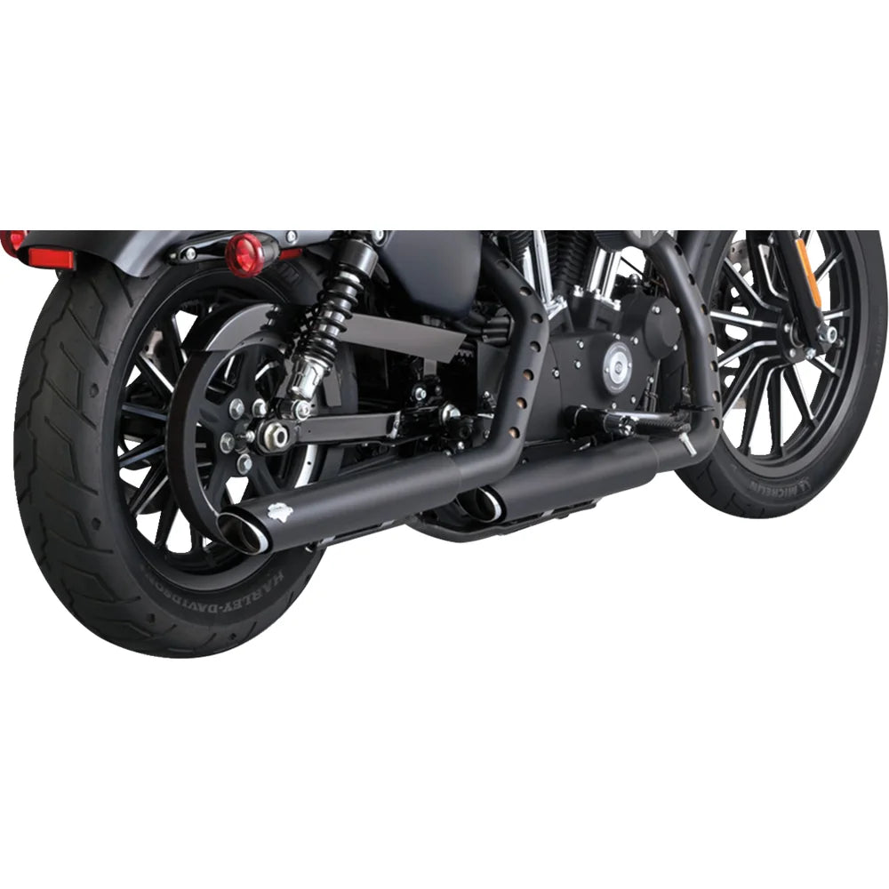 Silenciadores deslizantes twin slash de 3"