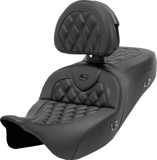 Asiento Roadsofa™ - Asiento Roadsofa™ - con respaldo - Costura de celosía - Fibra de carbono - FL '08-'23