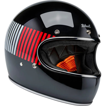 Casco gringo raceflow negro/rojo/blanco/azul