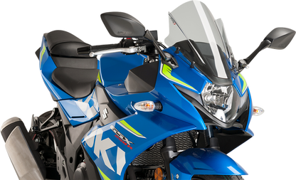 Parabrisas Z-Racing - Parabrisas de carrera - 14-3/8" - Ahumado - Suzuki