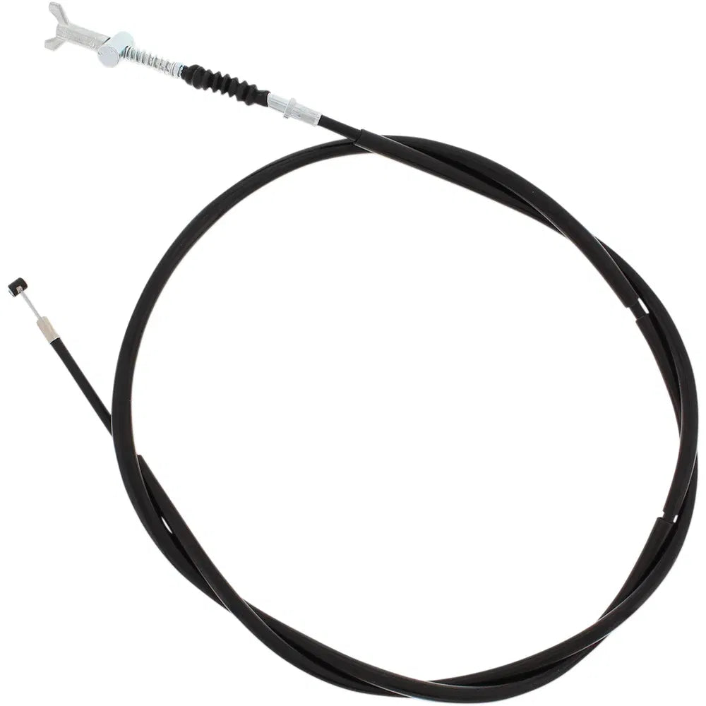 Cable de freno de vinilo negro.