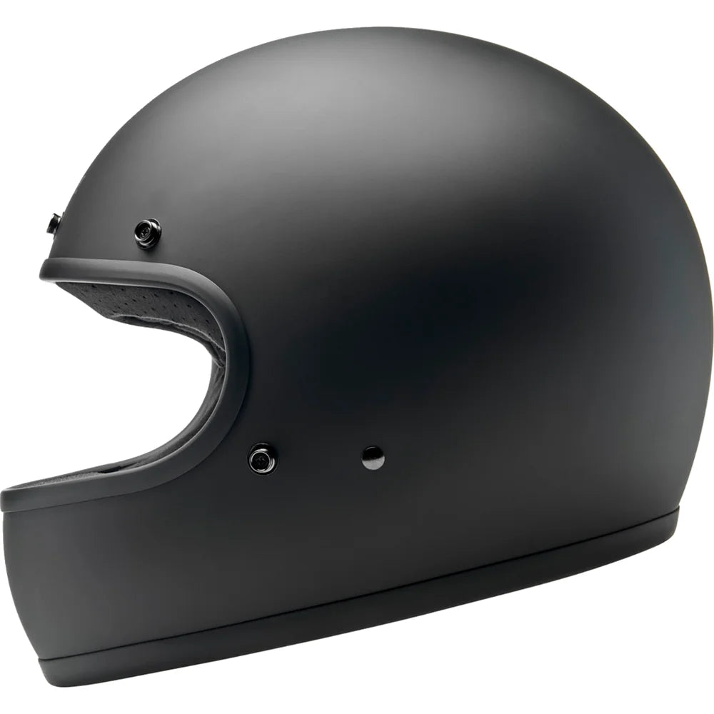 Casco gringo plano negro