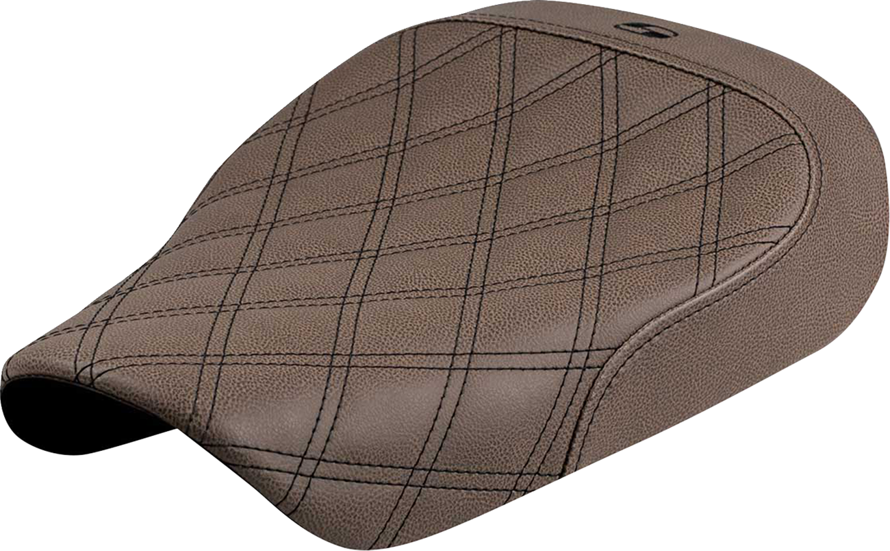 Asiento individual - Asiento individual - Costura de celosía - Marrón - Sportster S '21 -'25