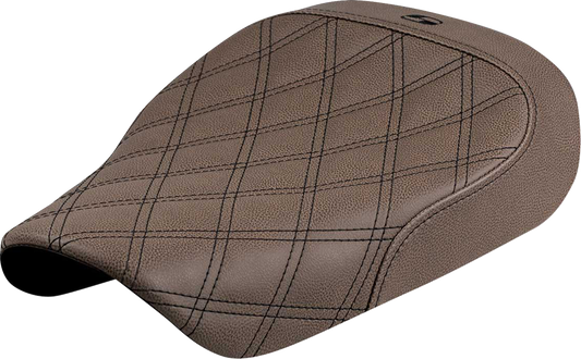 Asiento individual - Asiento individual - Costura de celosía - Marrón - Sportster S '21 -'25