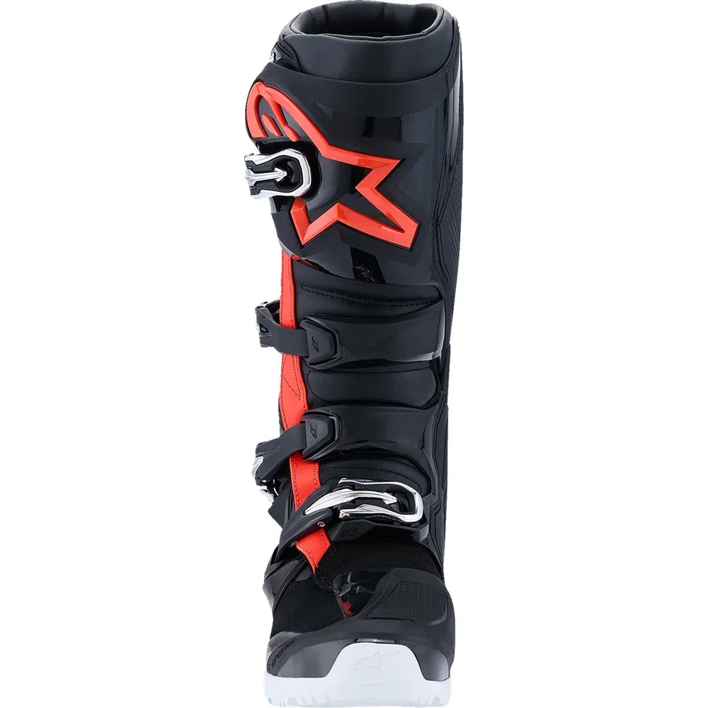 Botas tech 7 enduro drystar® negro/rojo/blanco