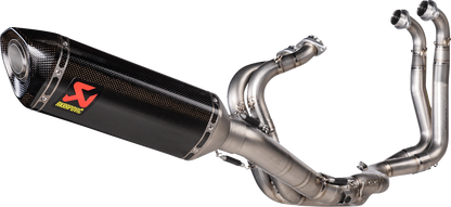 Escape Akrapovic - Evolution Line Exhaust System - Titanium/Carbon Fiber - RSV4