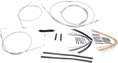 Kit de instalación de manillar XR - Kit de instalación de manillar XR - Colgadores Ape de 12"-14" - Softail '00-'06 - Acero inoxidable