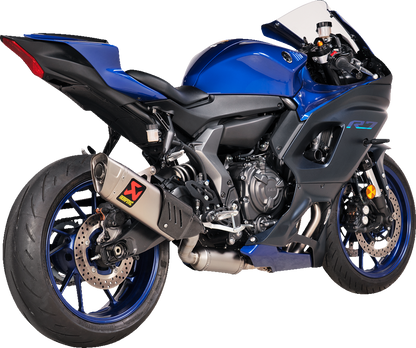 Escape Akrapovic - Racing Line Exhaust System - Titanium - Yamaha R7